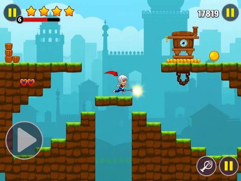 Chai Charge Jump level design showing Indian-themed environments